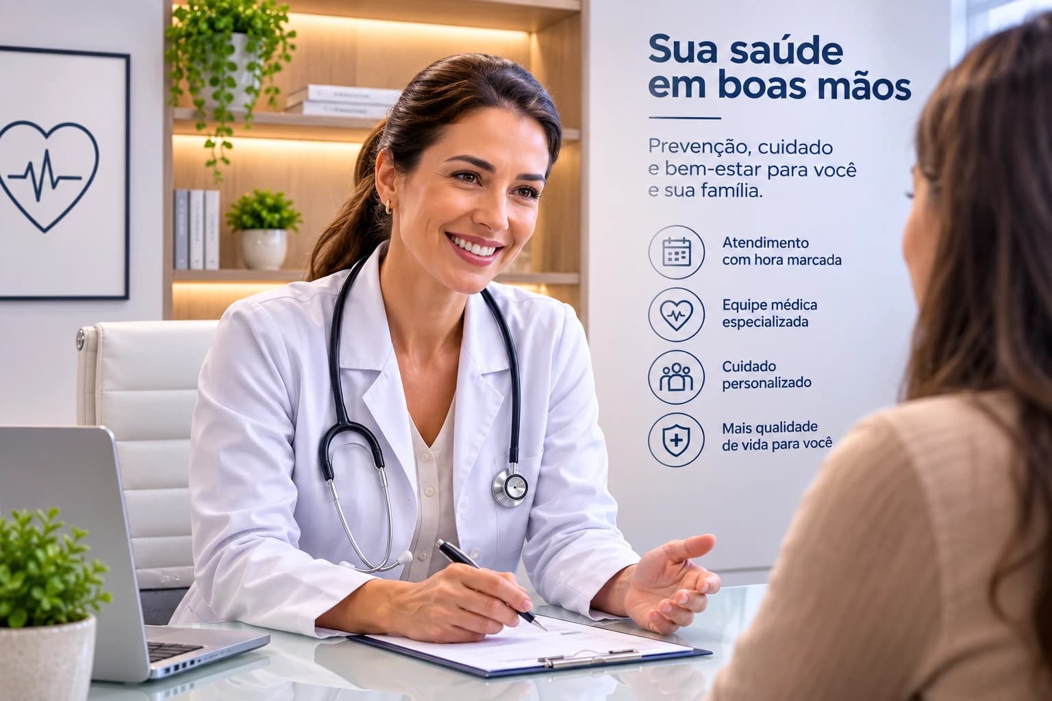 Clínica com atendimento e agendamento organizado pelo WhatsApp
